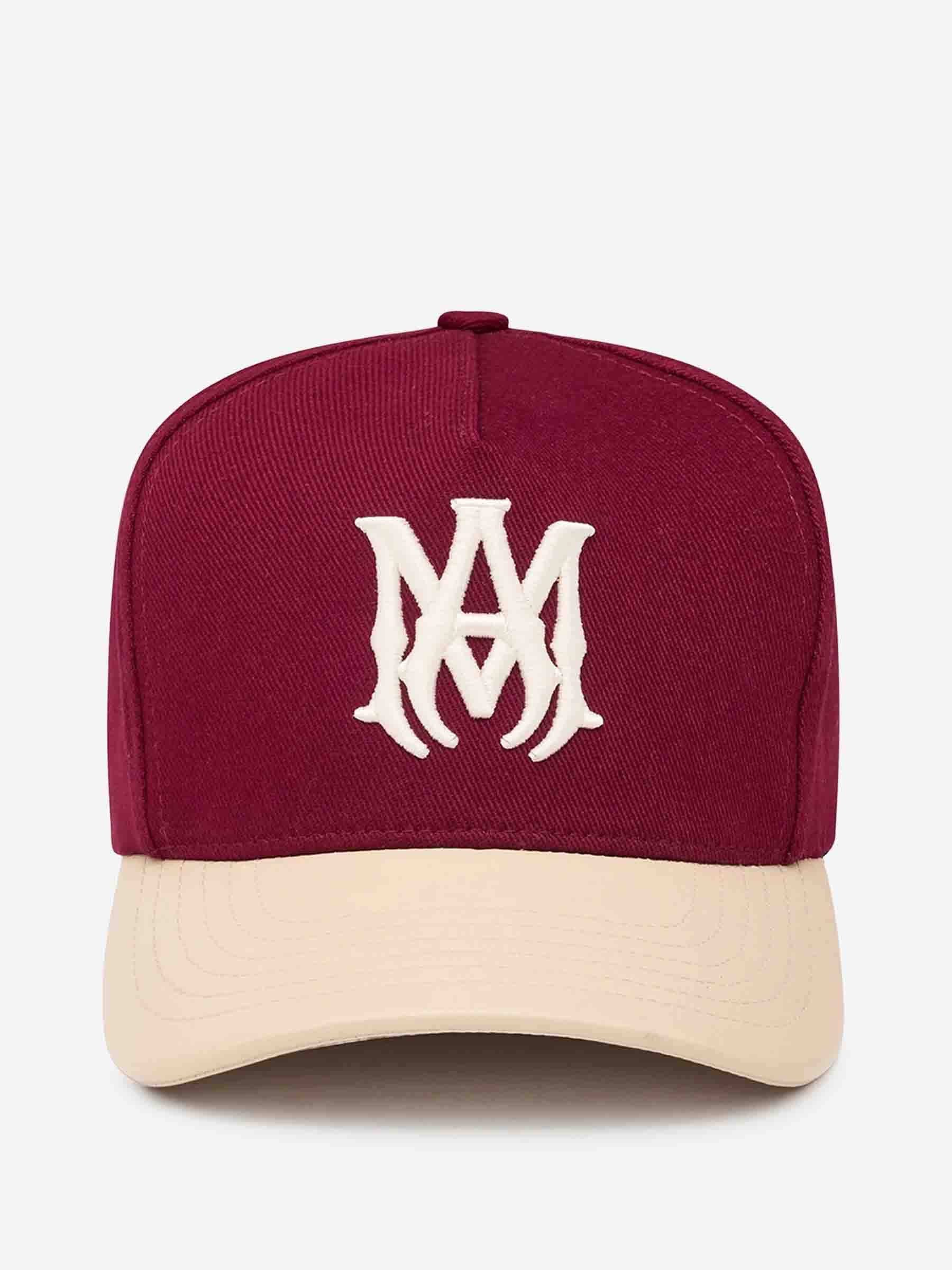 Amiri Hombre Barcelona Gorra Bicolor Pana color Burdeos sku 695-001886 02 - Foto 1