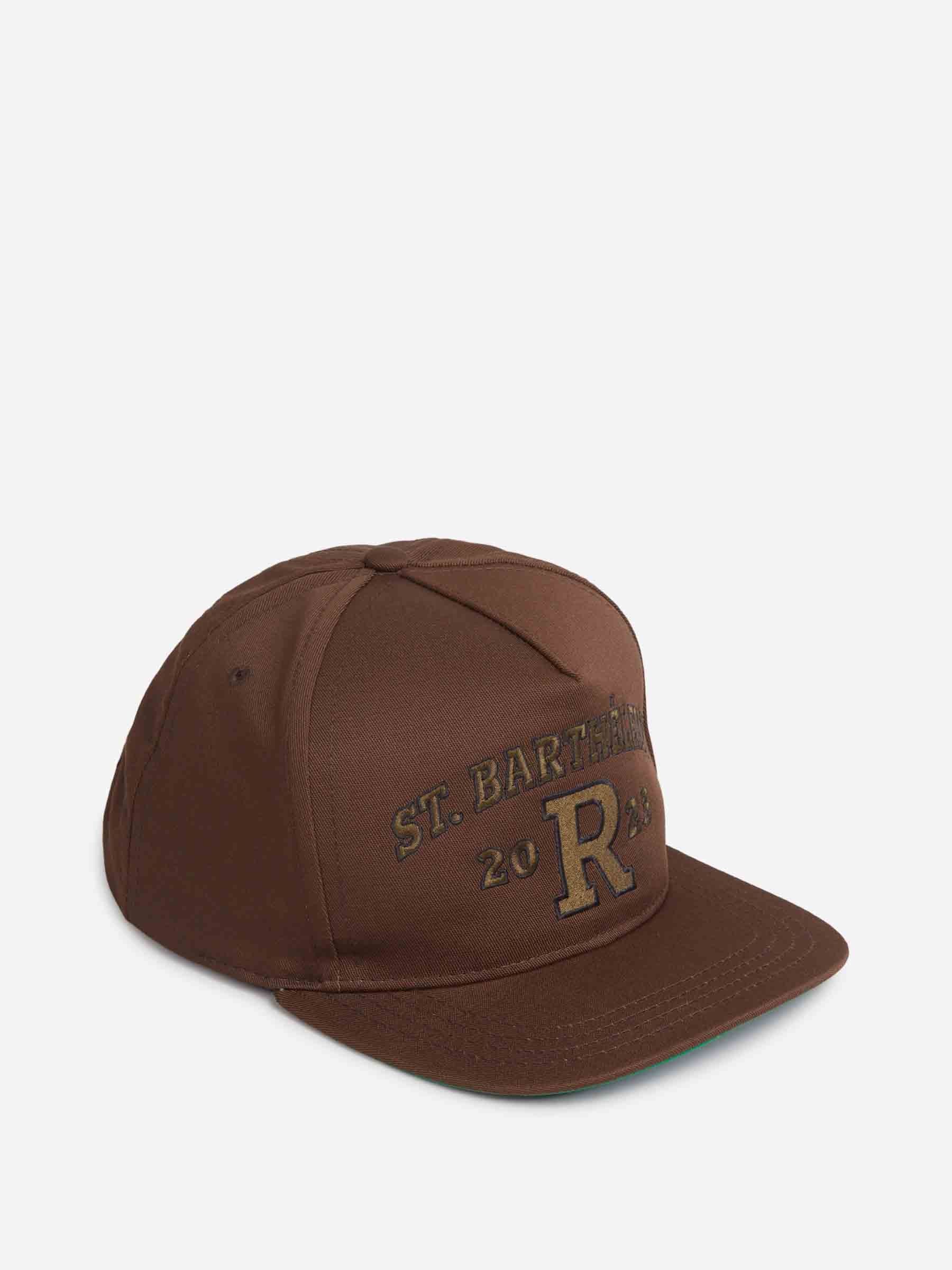 Rhude Hombre Barcelona Gorra St. Barths color Marrón Oscuro sku 695-001890 01 - Foto 1