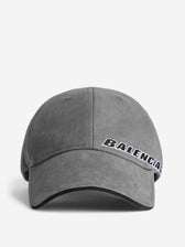 Balenciaga Hombre Barcelona Gorra Tilted Typo color Gris sku 695-001902 02 - Foto 1