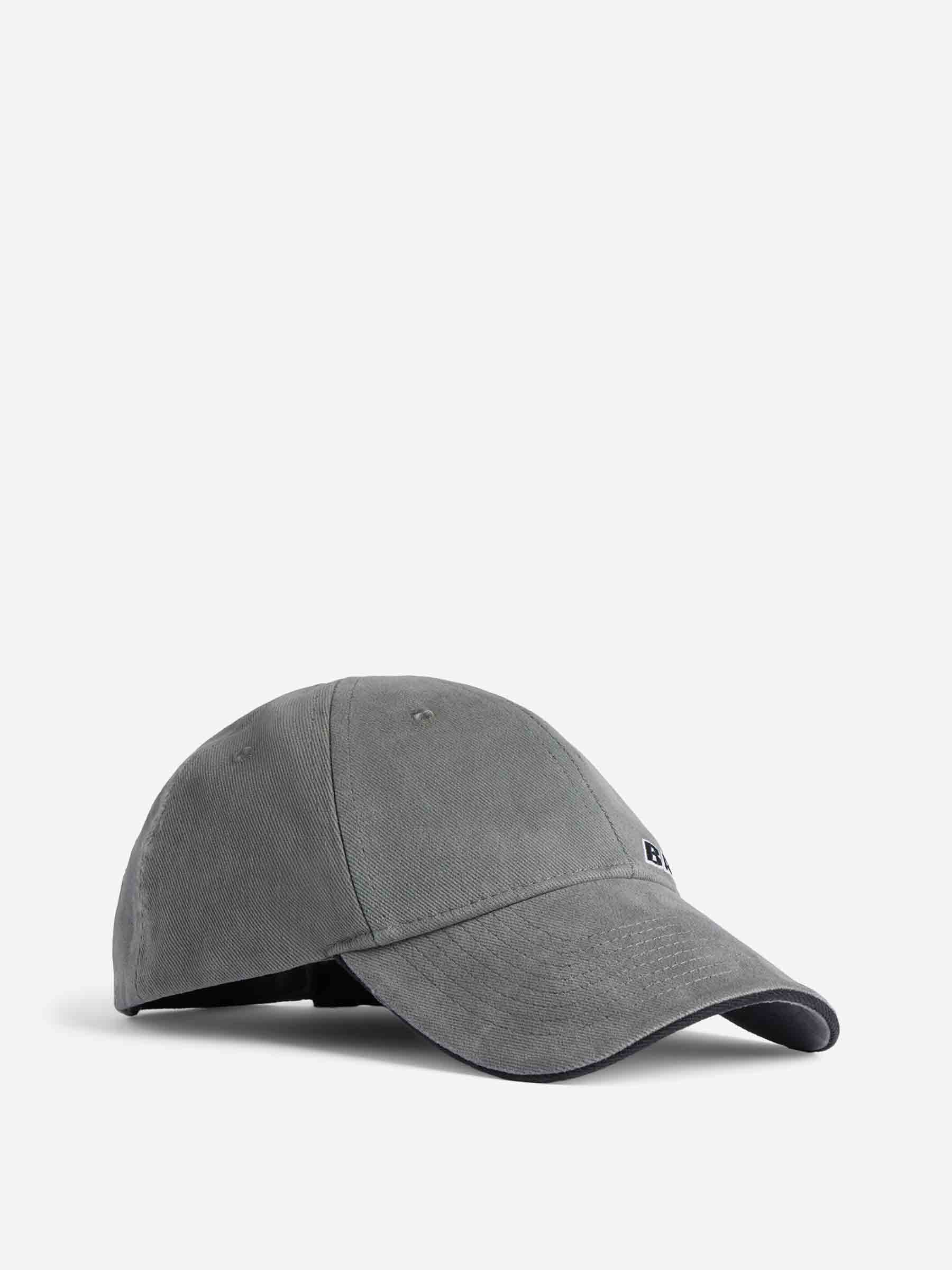 Balenciaga Hombre Barcelona Gorra Tilted Typo color Gris sku 695-001902 02 - Foto 2