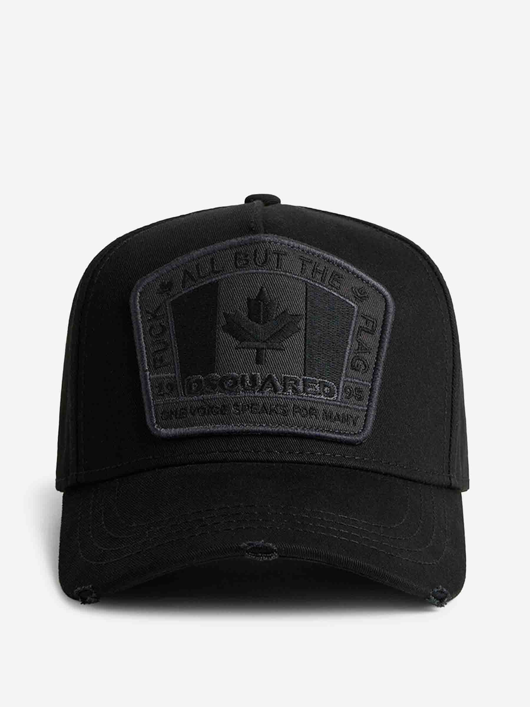 Dsquared2 Hombre Barcelona Gorra D2 Patch Baseball color Negro sku 695-001907 02 - Foto 1