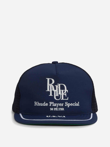 Rhude Hombre Barcelona Gorra Trucker color Azul Marino sku 695-001909 01 - Foto 2