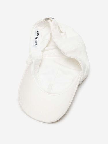 Acne Studios Hombre Barcelona Gorra Logo color Blanco sku 695-001915 02 - Foto 4
