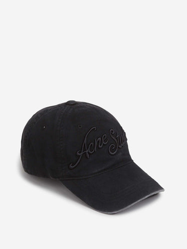 Acne Studios Hombre Barcelona Gorra Logo color Negro sku 695-001915 03 - Foto 1