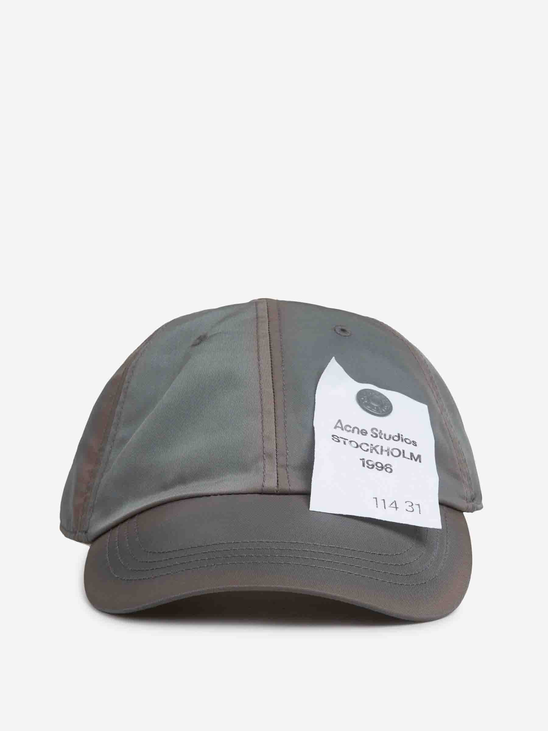 Acne Studios Hombre Barcelona Gorra Logo Patch color Gris Antracita sku 695-001917 01 - Foto 2