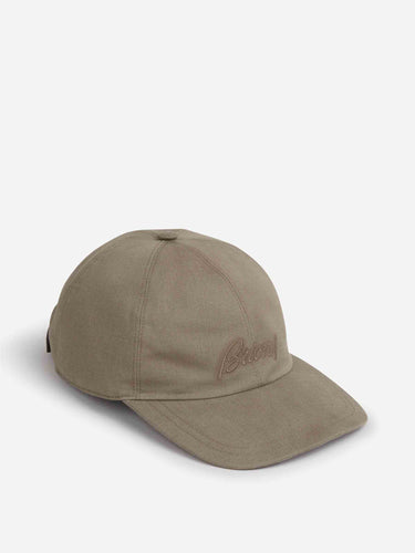 Brioni Hombre Barcelona Gorra Beisbol Logo color Verde Militar sku 695-001923 01 - Foto 1