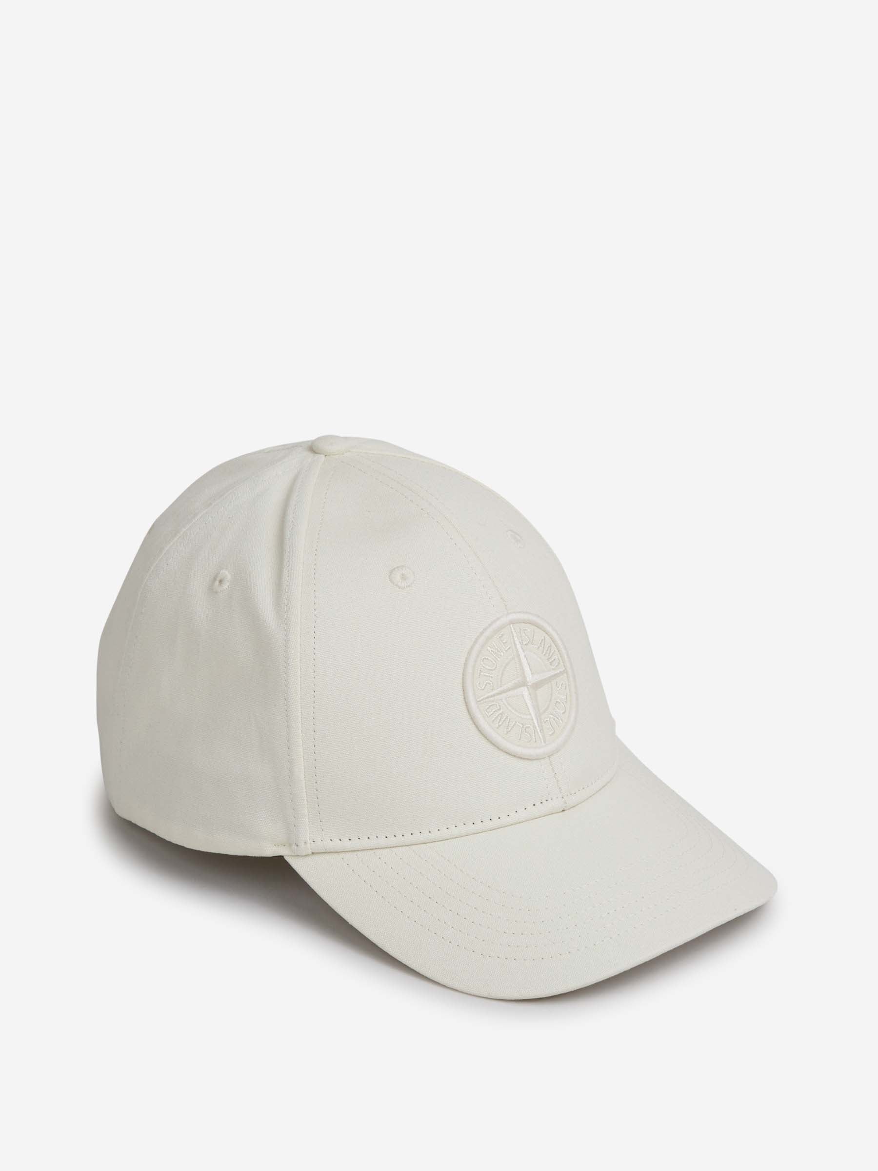 Stone Island Hombre Barcelona Gorra Cotton Reps color Blanco sku 695-001924 02 - Foto 1