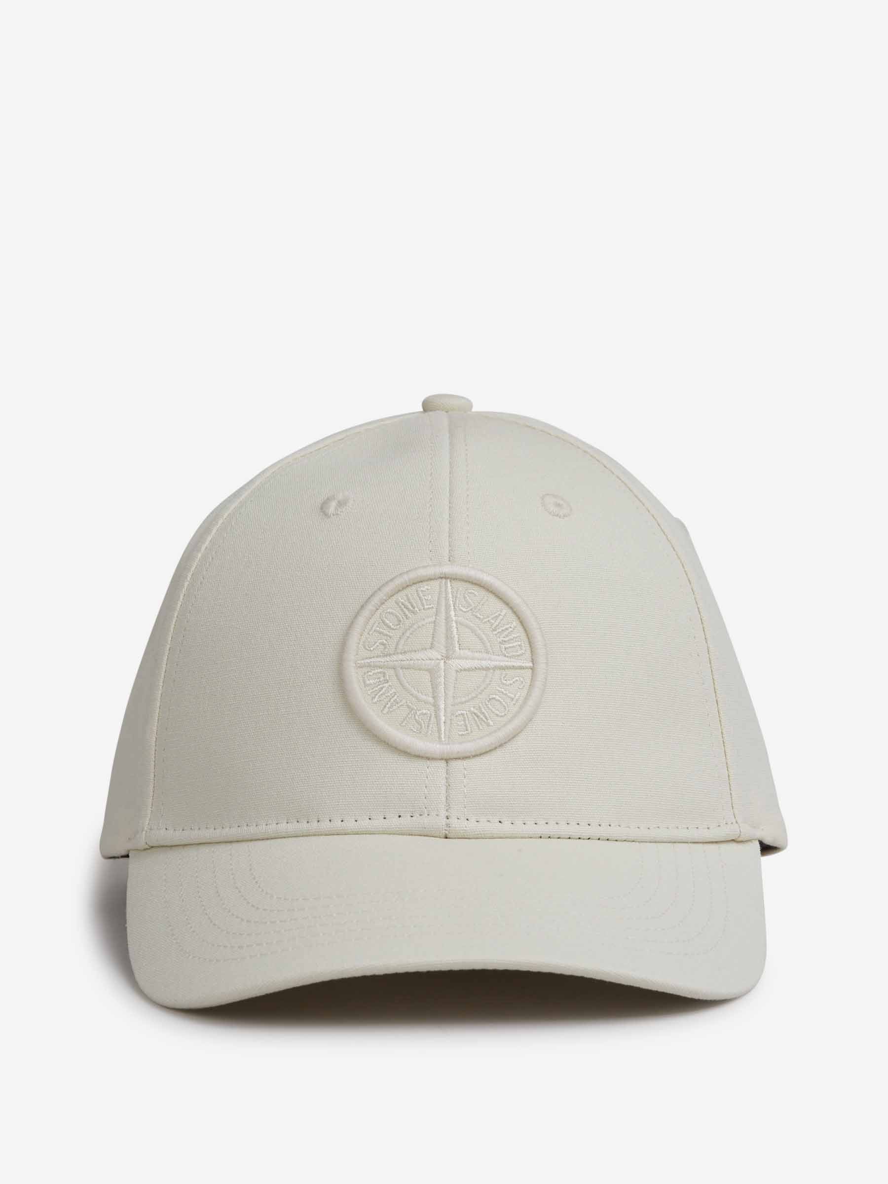 Stone Island Hombre Barcelona Gorra Cotton Reps color Blanco sku 695-001924 02 - Foto 2
