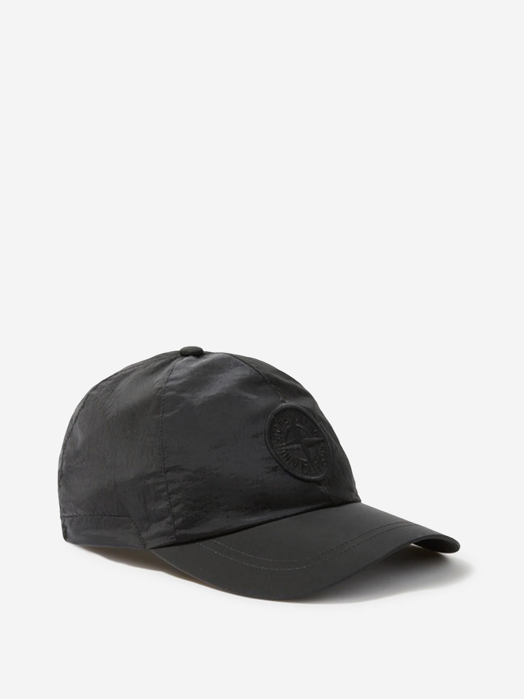 Stone Island Hombre Barcelona Gorra Nylon Oxford color Negro sku 695-001925 02 - Foto 1