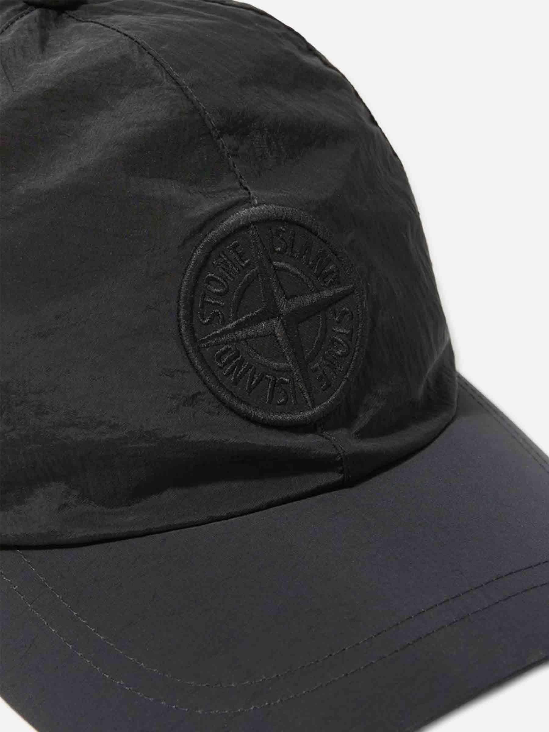 Stone Island Hombre Barcelona Gorra Nylon Oxford color Negro sku 695-001925 02 - Foto 2