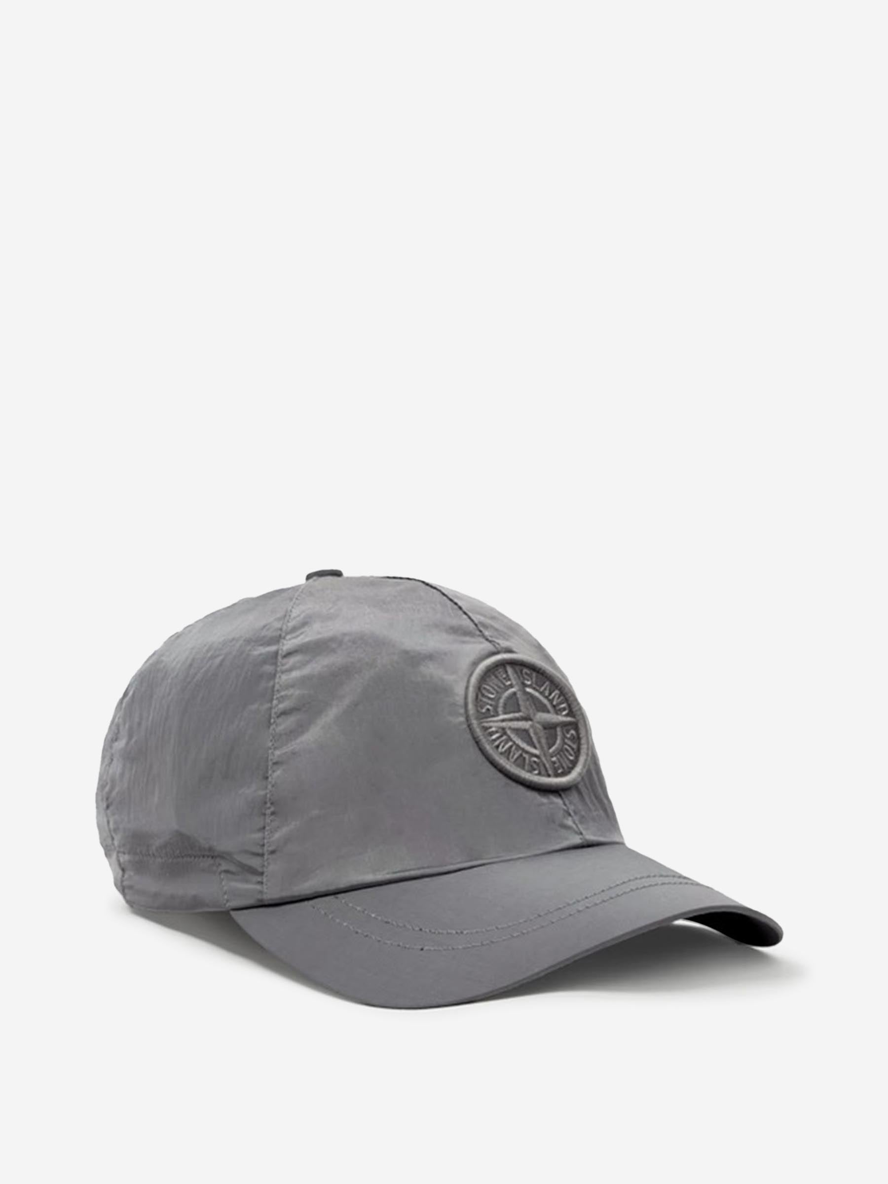 Stone Island Hombre Barcelona Gorra Nylon Oxford color Gris sku 695-001925 03 - Foto 1
