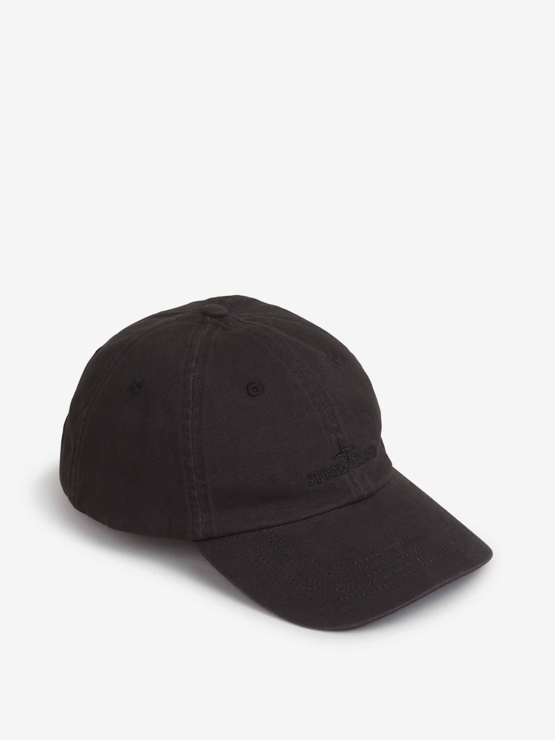 Stone Island Hombre Barcelona Gorra Béisbol Algodón color Negro sku 695-001927 01 - Foto 1