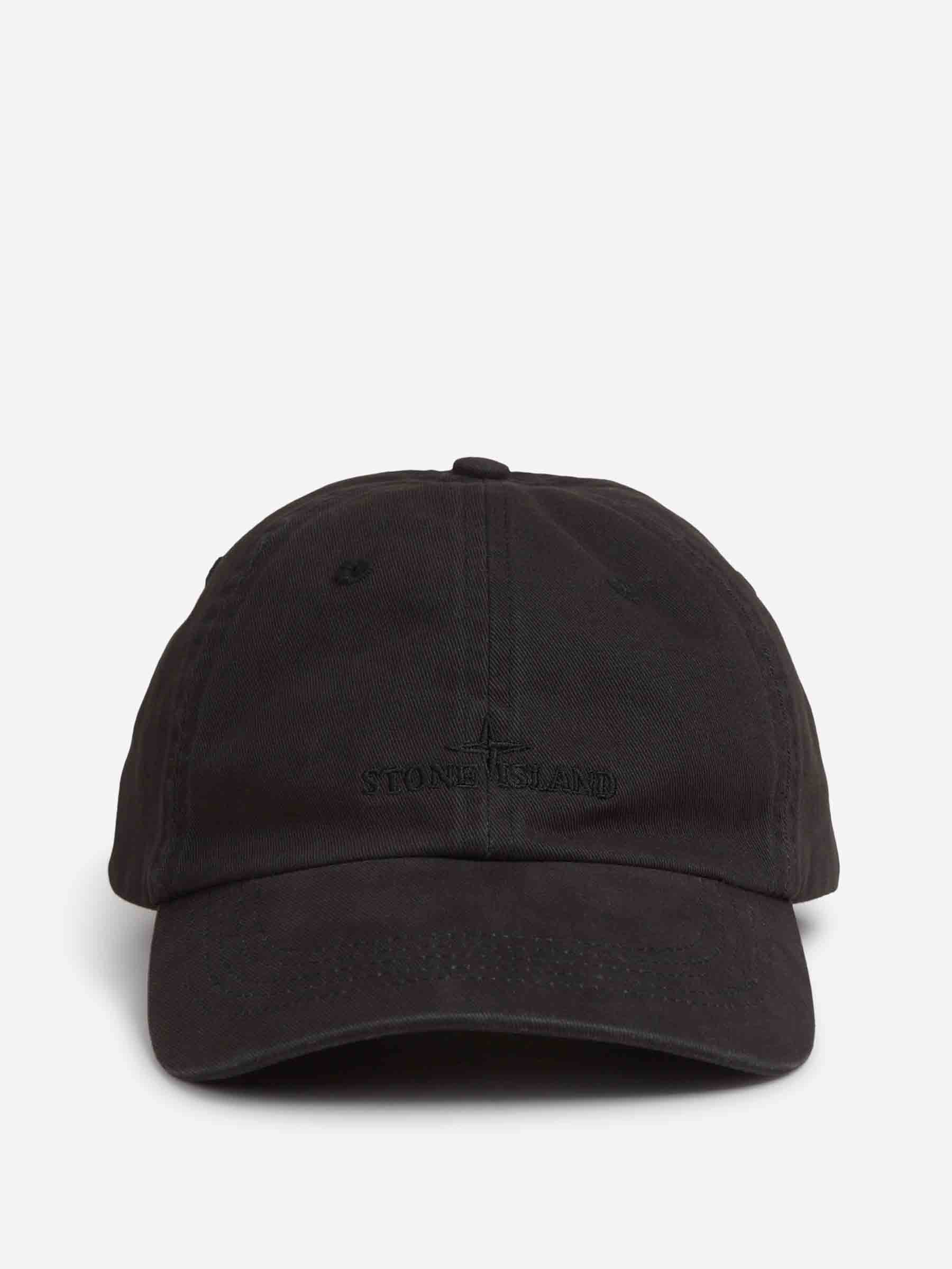 Stone Island Hombre Barcelona Gorra Béisbol Algodón color Negro sku 695-001927 01 - Foto 2