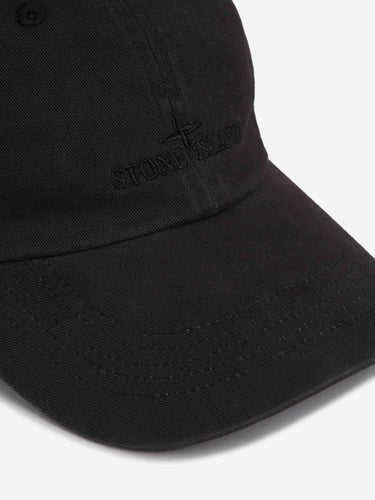 Stone Island Hombre Barcelona Gorra Béisbol Algodón color Negro sku 695-001927 01 - Foto 5