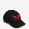 Amiri Hombre Barcelona Gorra Logo Staggered color Negro sku 695-001933 01 - Foto 1