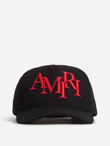 Amiri Hombre Barcelona Gorra Logo Staggered color Negro sku 695-001933 01 - Foto 2