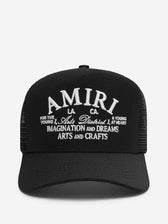 Amiri Hombre Barcelona Gorra Arts District Trucker color Negro sku 695-001934 01 - Foto 1