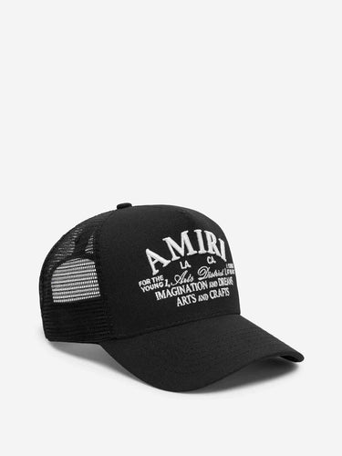 Amiri Hombre Barcelona Gorra Arts District Trucker color Negro sku 695-001934 01 - Foto 2