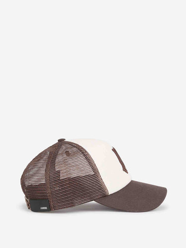 Amiri Hombre Barcelona Gorra Trucker MA color Marrón sku 695-001935 01 - Foto 1