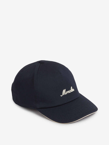 Moncler Hombre Barcelona Gorra Baseball Logo color Azul Noche sku 695-001937 01 - Foto 1