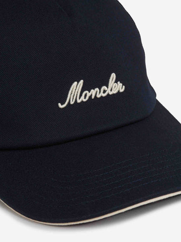 Moncler Hombre Barcelona Gorra Baseball Logo color Azul Noche sku 695-001937 01 - Foto 4