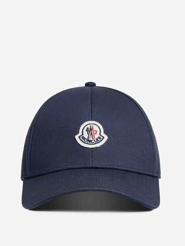 Moncler Hombre Barcelona Gorro Baseball Logo color Azul Noche sku 695-001942 02 - Foto 1