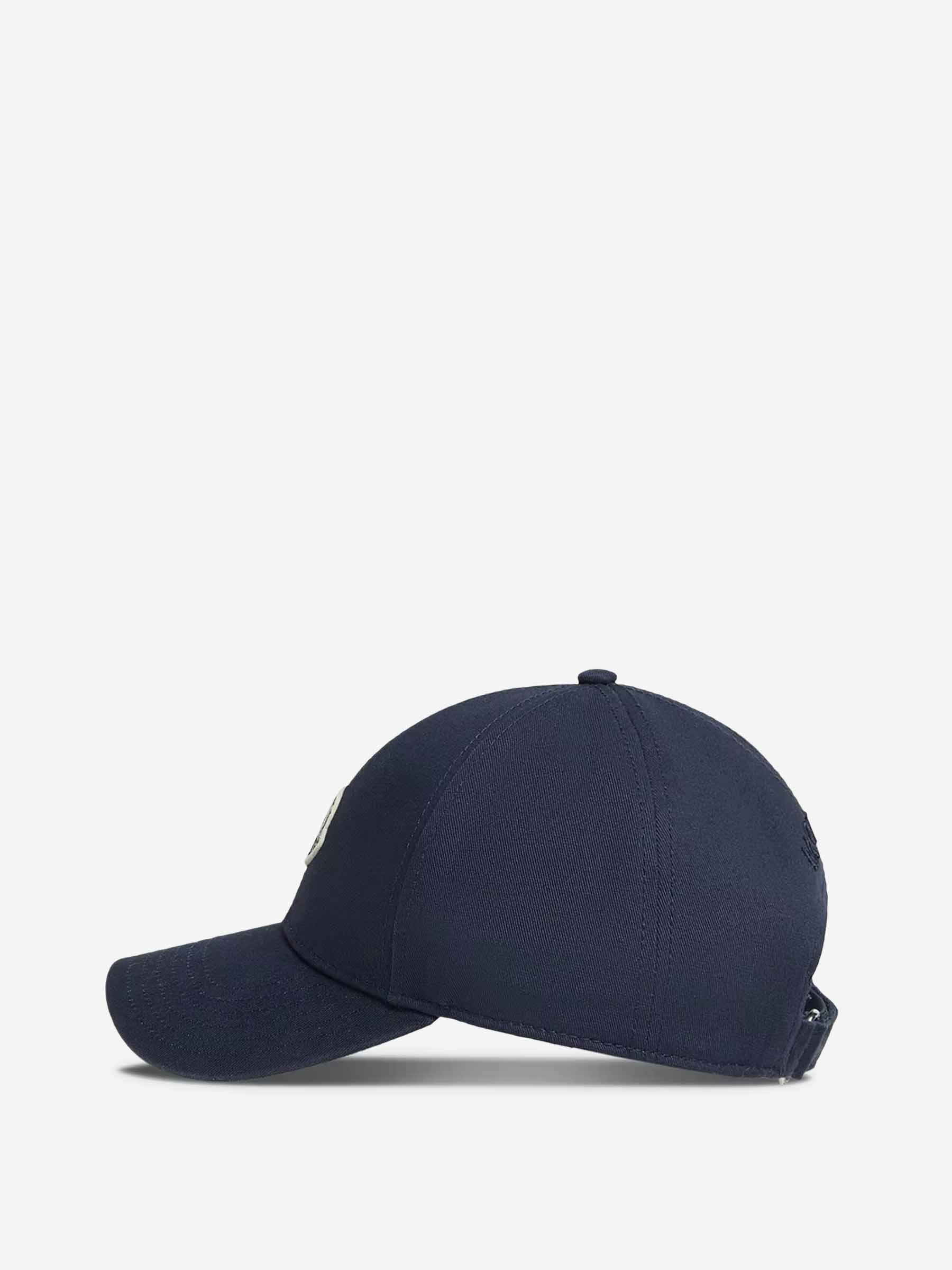 Moncler Hombre Barcelona Gorro Baseball Logo color Azul Noche sku 695-001942 02 - Foto 2