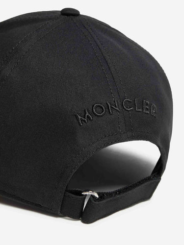 Moncler Hombre Barcelona Gorro Baseball Logo color Negro sku 695-001942 04 - Foto 3