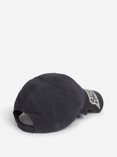 Balenciaga Hombre Barcelona Gorra Masking Tape color Negro sku 695-001950 01 - Foto 4