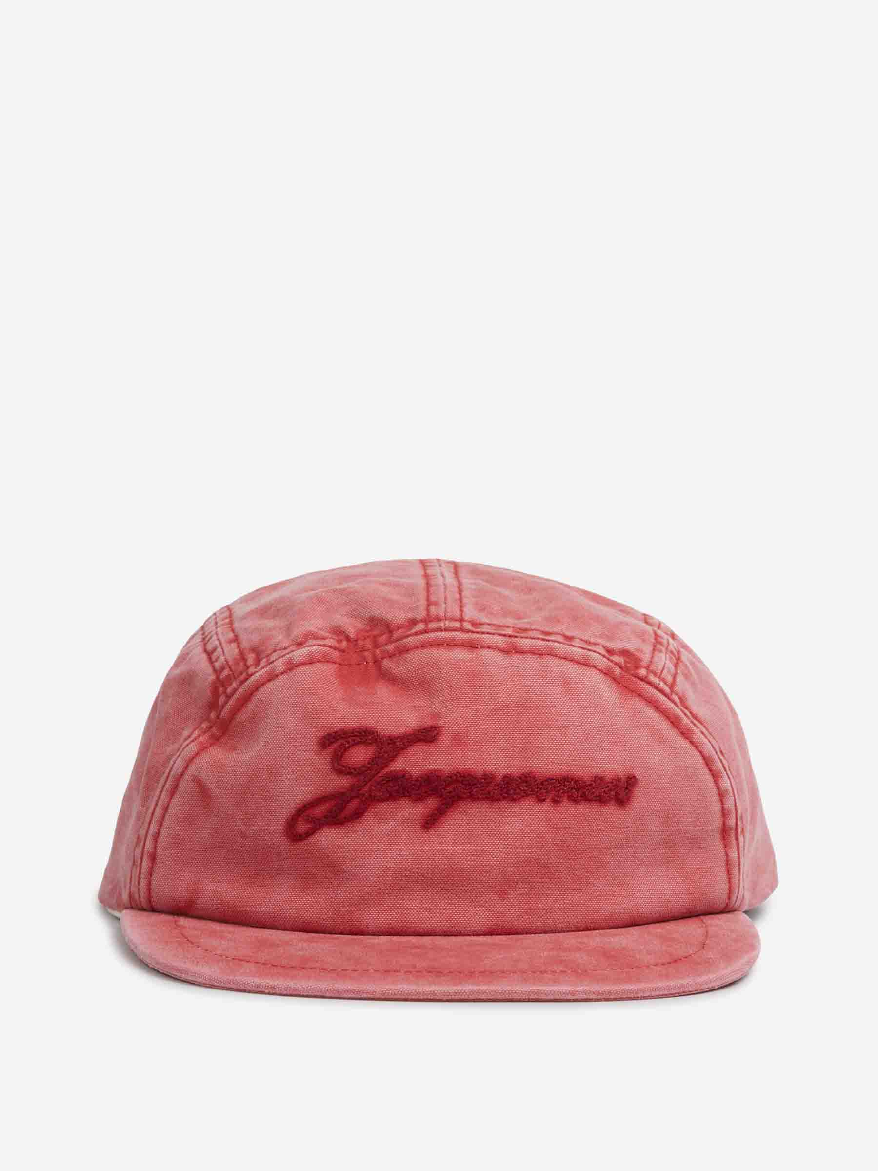 Jacquemus Hombre Barcelona Gorra La Casquette Gardian color Rojo sku 695-001953 01 - Foto 1