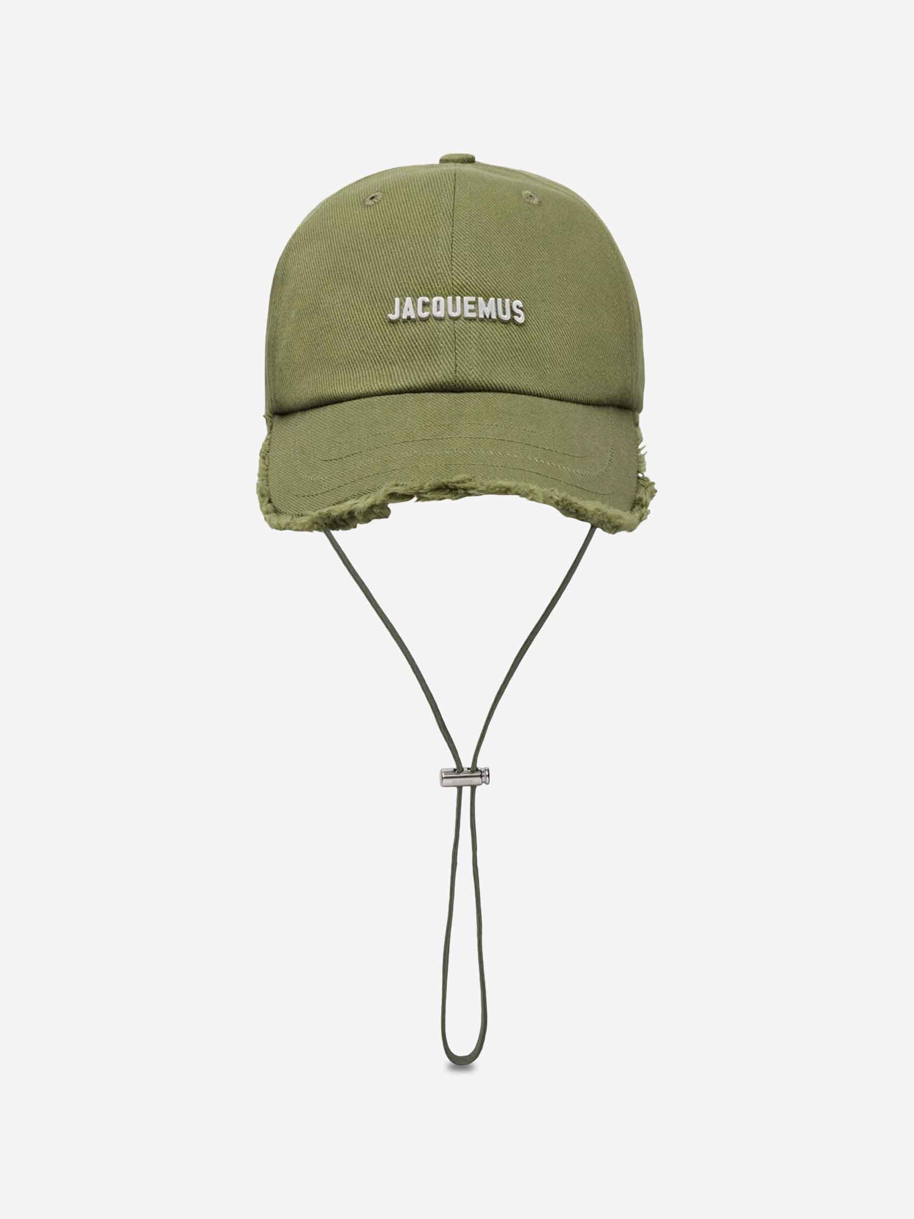 Jacquemus Hombre Barcelona Gorra Artichaut color Verde Militar sku 695-001955 02 - Foto 1