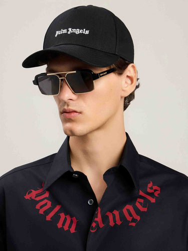 Palm Angels Hombre Barcelona Gorra Logo color Negro sku 695-001961 02 - Foto 2