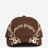 Palm Angels Hombre Barcelona Gorra Flames color Marrón sku 695-001962 01 - Foto 1