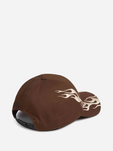 Palm Angels Hombre Barcelona Gorra Flames color Marrón sku 695-001962 01 - Foto 4
