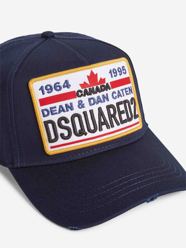 Dsquared2 Hombre Barcelona Gorra Logo Baseball color Azul Noche sku 695-001963 01 - Foto 3