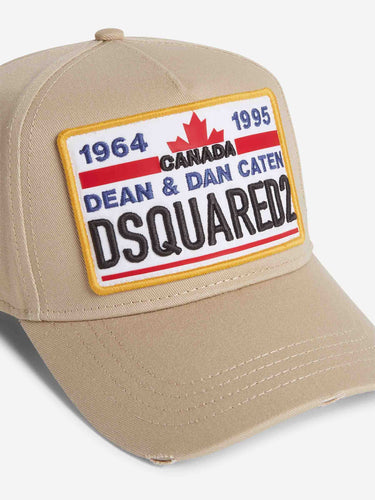 Dsquared2 Hombre Barcelona Gorra Logo Baseball color Beige sku 695-001963 02 - Foto 3