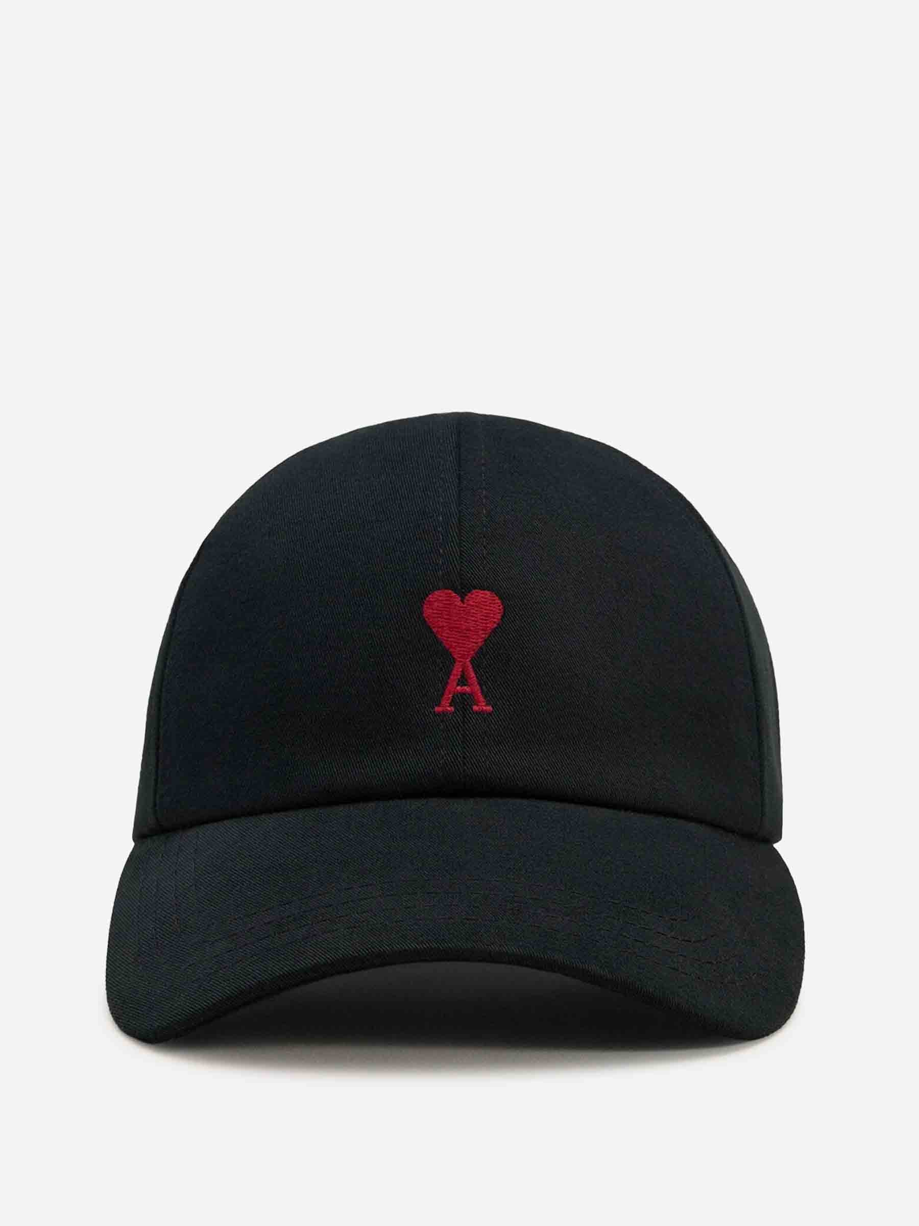 Ami Paris Hombre Barcelona Gorra Ami de Coeur color Negro sku 695-001972 01 - Foto 1