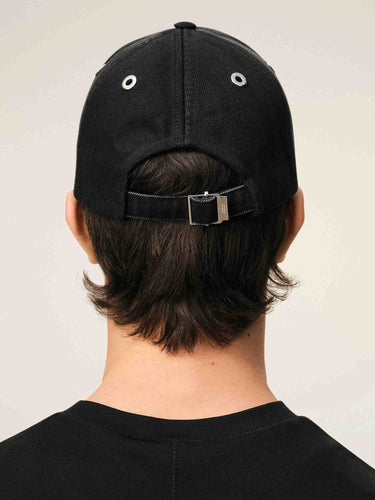 Ami Paris Hombre Barcelona Gorra Patch color Negro sku 695-001973 01 - Foto 4