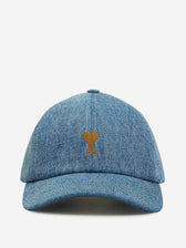 Ami Paris Hombre Barcelona Gorra Bordado Denim color Azul Denim sku 695-001977 01 - Foto 2