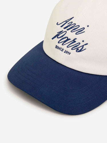 Ami Paris Hombre Barcelona Gorro Logo color Azul Marino sku 695-001978 01 - Foto 4