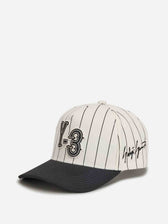 Adidas Y-3 Elite5 Hombre Barcelona Gorra Pinstripe color Blanco Y Negro sku 695-001989 01 - Foto 1