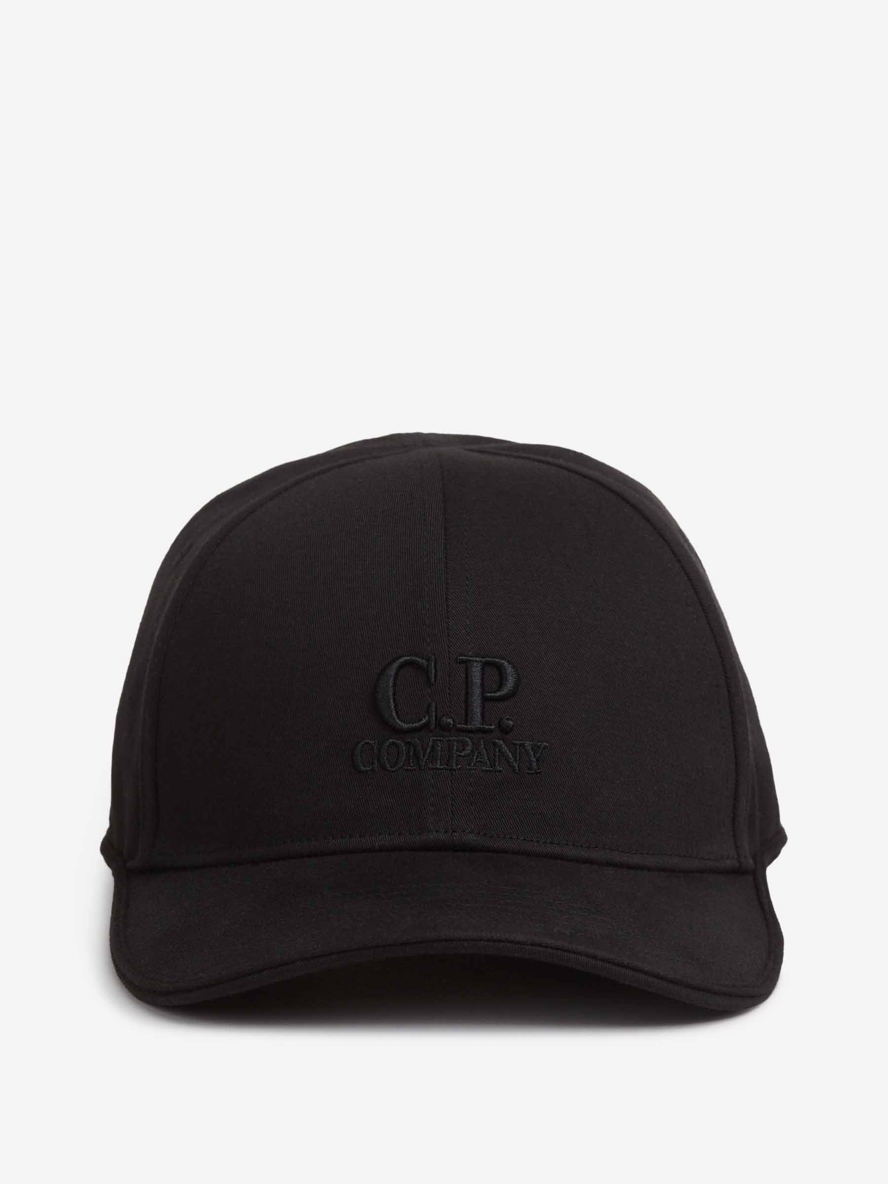 C.P. Company Hombre Barcelona Gorra Baseball Gabardine color Negro sku 695-001993 03 - Foto 1