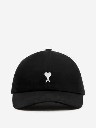Ami Paris Hombre Barcelona Gorra Logo Algodón color Negro sku 695-002004 03 - Foto 1