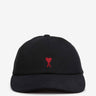 Ami Paris Hombre Barcelona Gorra Logo Algodón color Negro sku 695-002005 07 - Foto 1