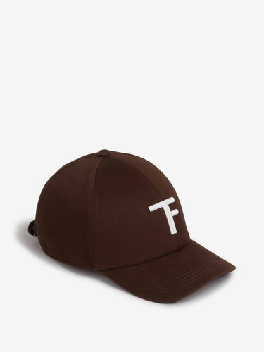 Tom Ford Hombre Barcelona Gorra Logo color Marrón Oscuro sku 695-002008 01 - Foto 2