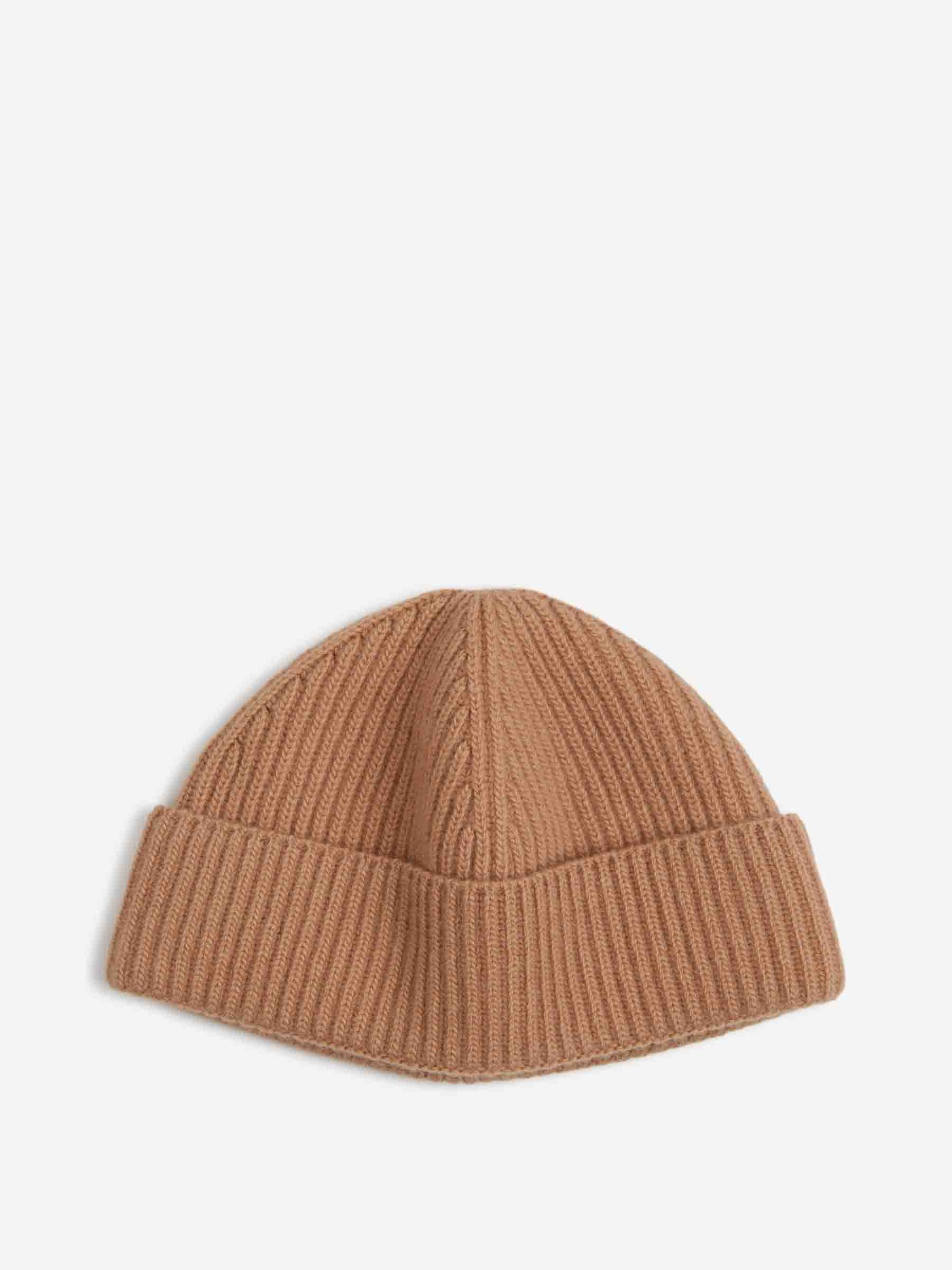 Ami Paris Hombre Barcelona Gorro Canalé Lana color Caramelo sku 695-002009 02 - Foto 2