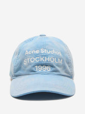 Acne Studios Mujer Barcelona Gorra Logo color Azul Celeste sku 695-002011 01 - Foto 1