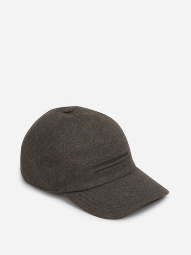 Zegna Hombre Barcelona Gorra Béisbol Cashmere color Gris Antracita sku 695-002018 02 - Foto 2