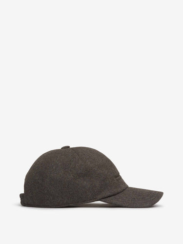 Zegna Hombre Barcelona Gorra Béisbol Cashmere color Gris Antracita sku 695-002018 02 - Foto 3