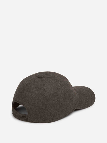 Zegna Hombre Barcelona Gorra Béisbol Cashmere color Gris Antracita sku 695-002018 02 - Foto 4